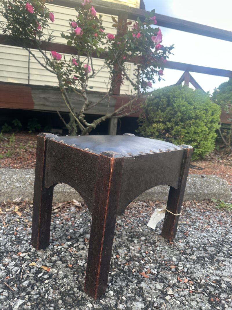 Antique Charles Limbert Foot Stool - W7339 - Image 12