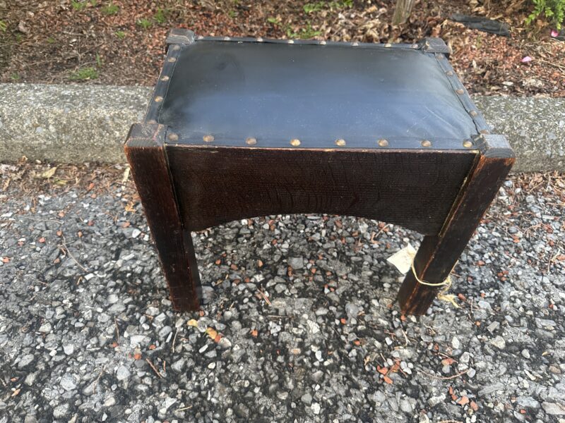 Antique Charles Limbert Foot Stool - W7339 - Image 10