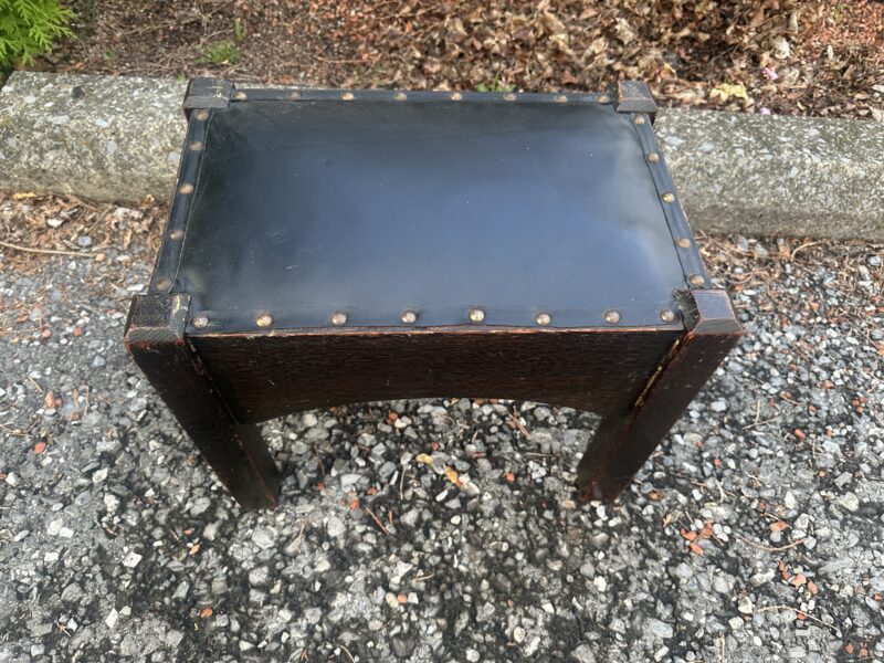 Antique Charles Limbert Foot Stool - W7339 - Image 7