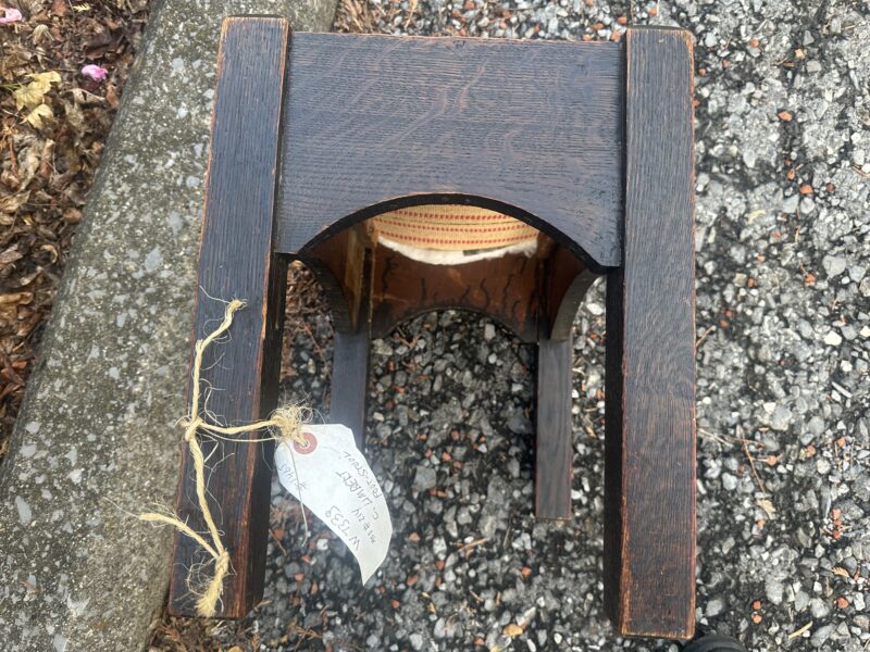 Antique Charles Limbert Foot Stool - W7339 - Image 5