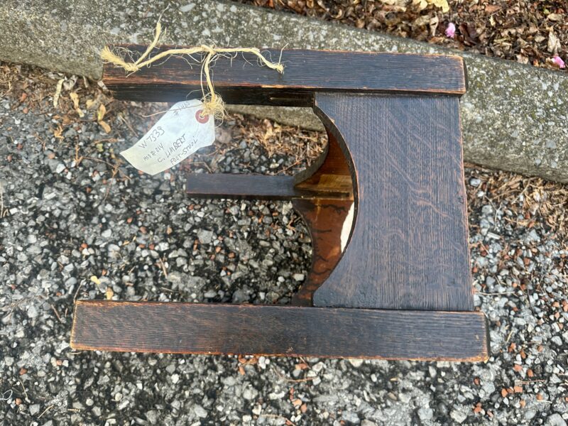 Antique Charles Limbert Foot Stool - W7339 - Image 4