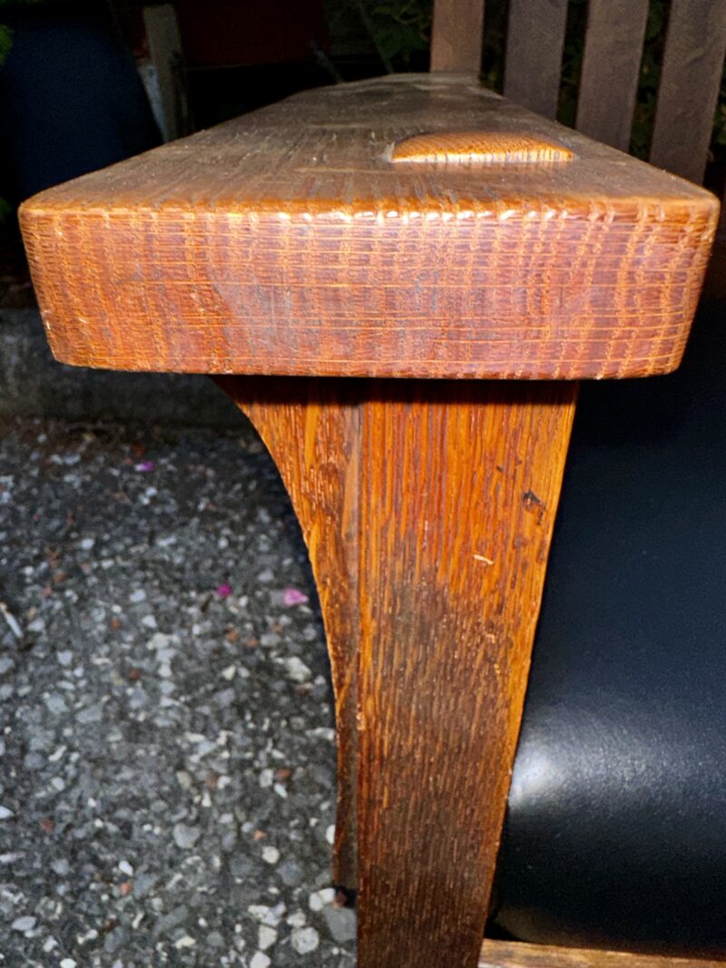 Antique L & JG STICKLEY Arm Chair - w7987 - Image 7