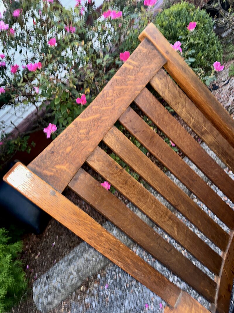 Antique L & JG STICKLEY Arm Chair - w7987 - Image 17