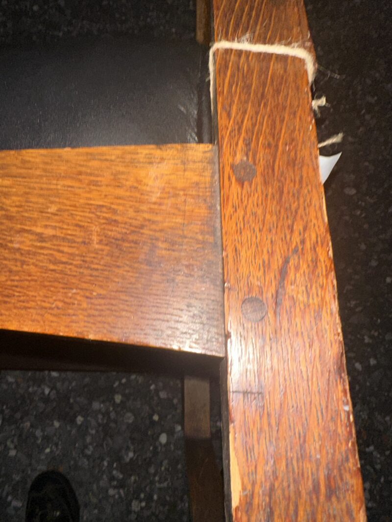 Antique L & JG STICKLEY Arm Chair - w7987 - Image 24