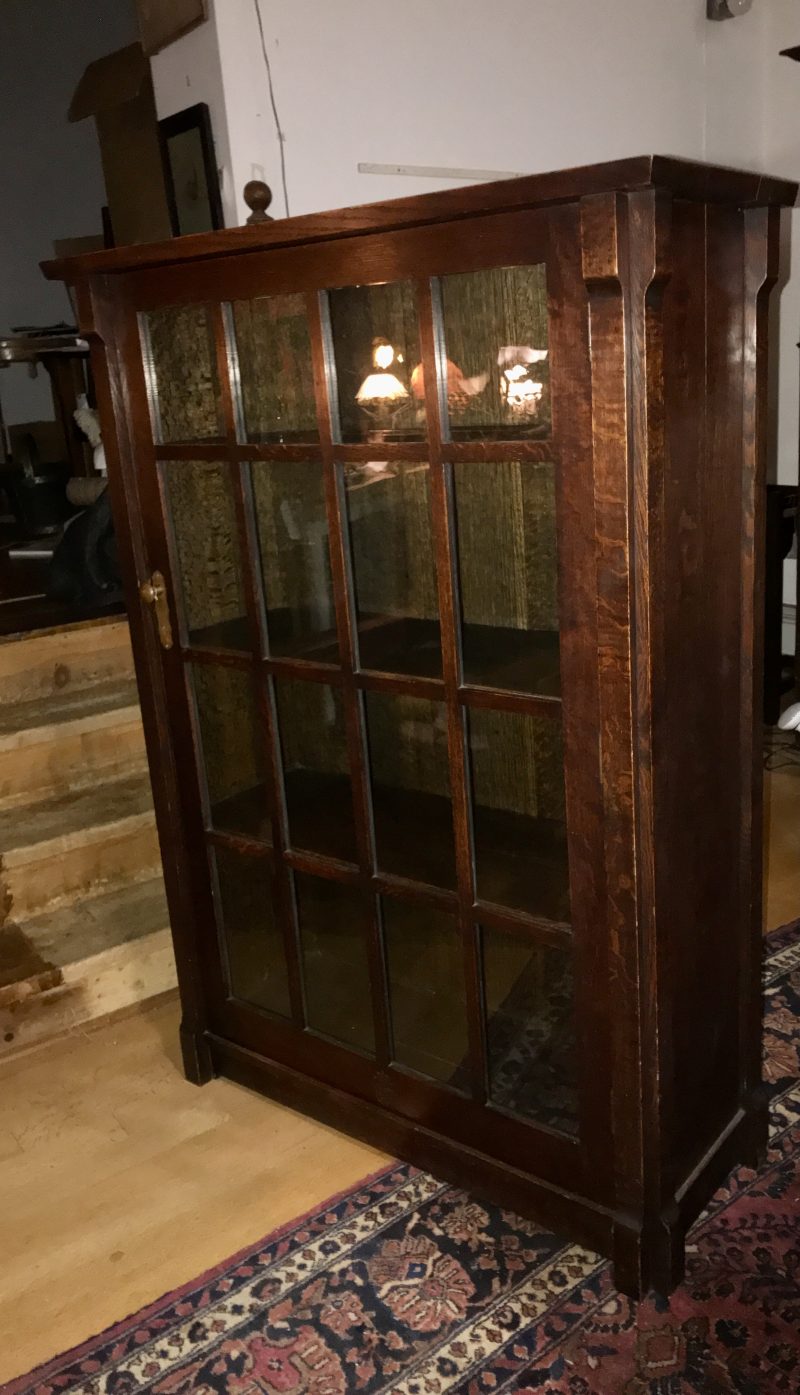 SUPERB Rare Antique ROYCROFT One Door BOOKCASE - Image 20