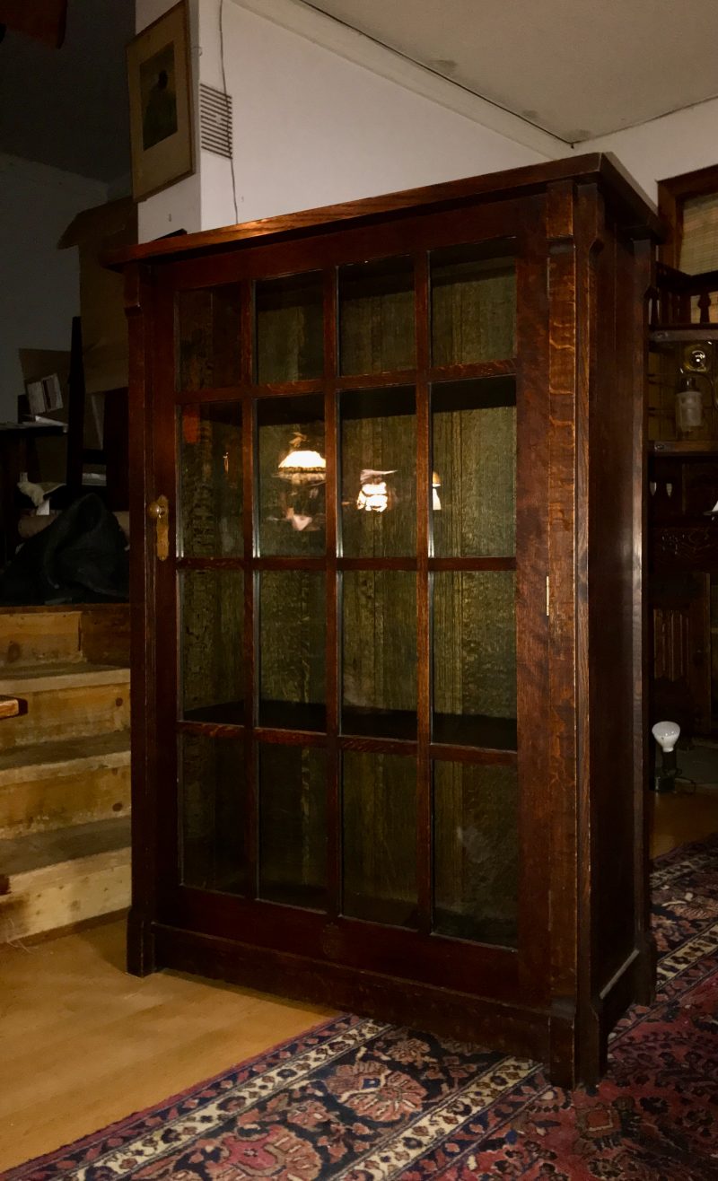 SUPERB Rare Antique ROYCROFT One Door BOOKCASE - Image 21