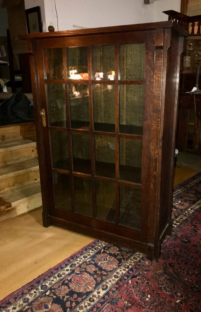 SUPERB Rare Antique ROYCROFT One Door BOOKCASE - Image 36