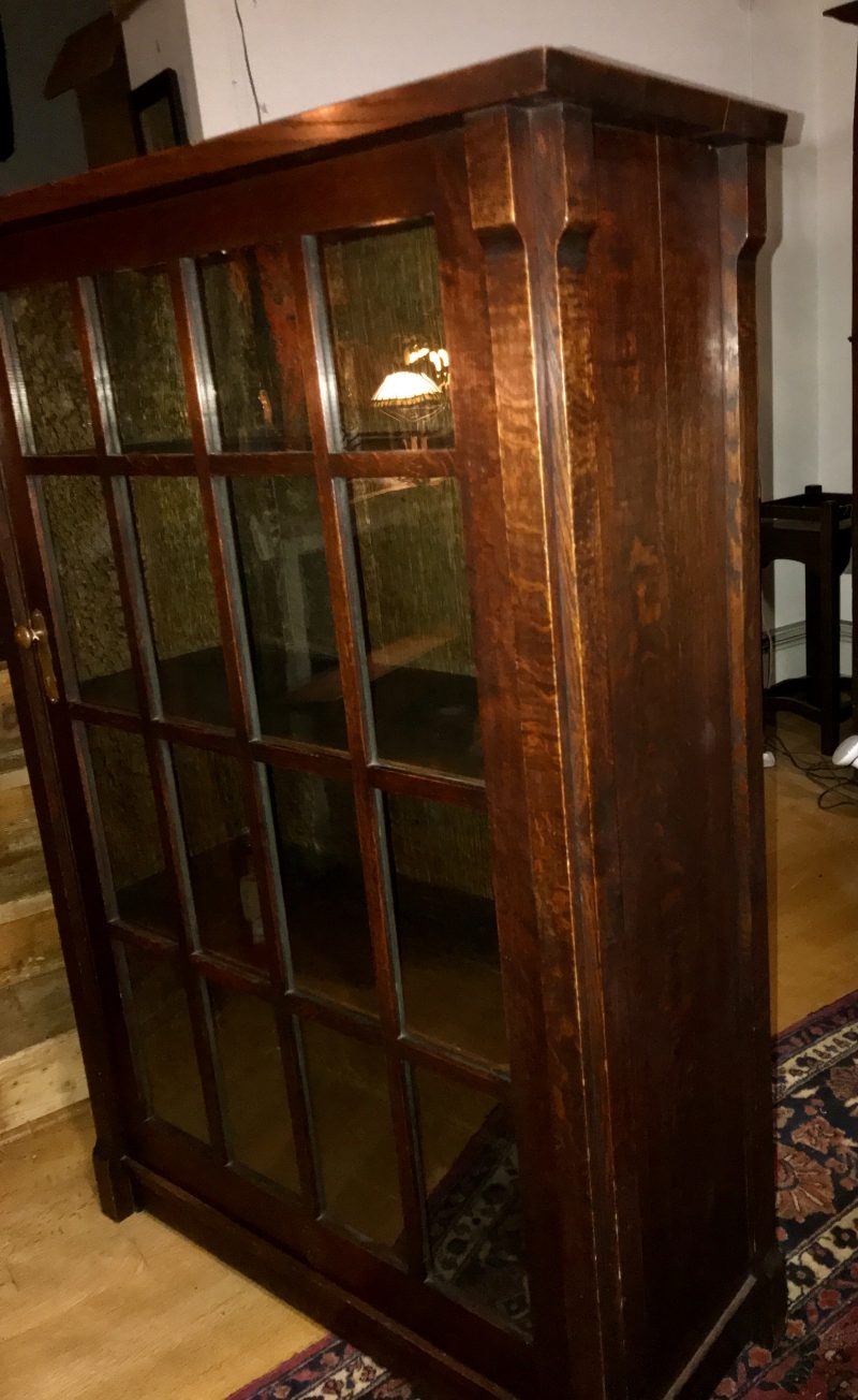 SUPERB Rare Antique ROYCROFT One Door BOOKCASE - Image 37