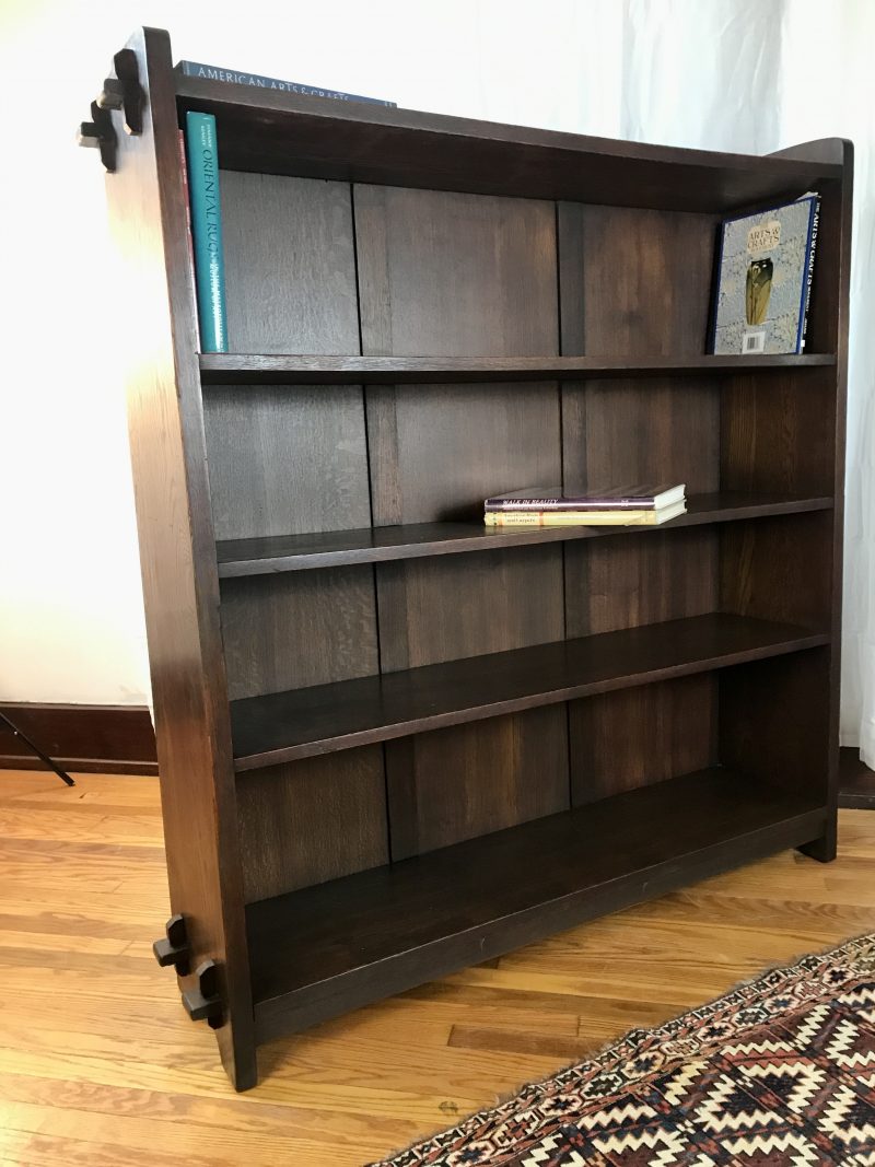 Antique Rare L&JG STICKLEY Open Bookcase