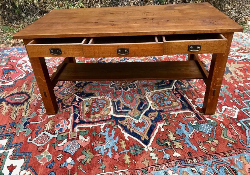 W   Superb Antique L&GJ STCKLEY    LIBRARY TABLE WXXX    SOLD - Image 18