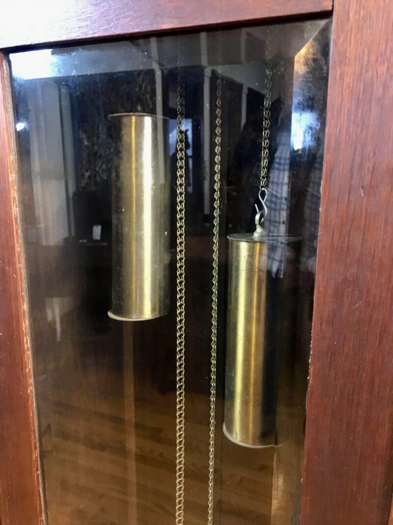 Antique "Colonial"  ARTS and CRAFTS   GRANFATHER CLOCK   W5738 - Image 30