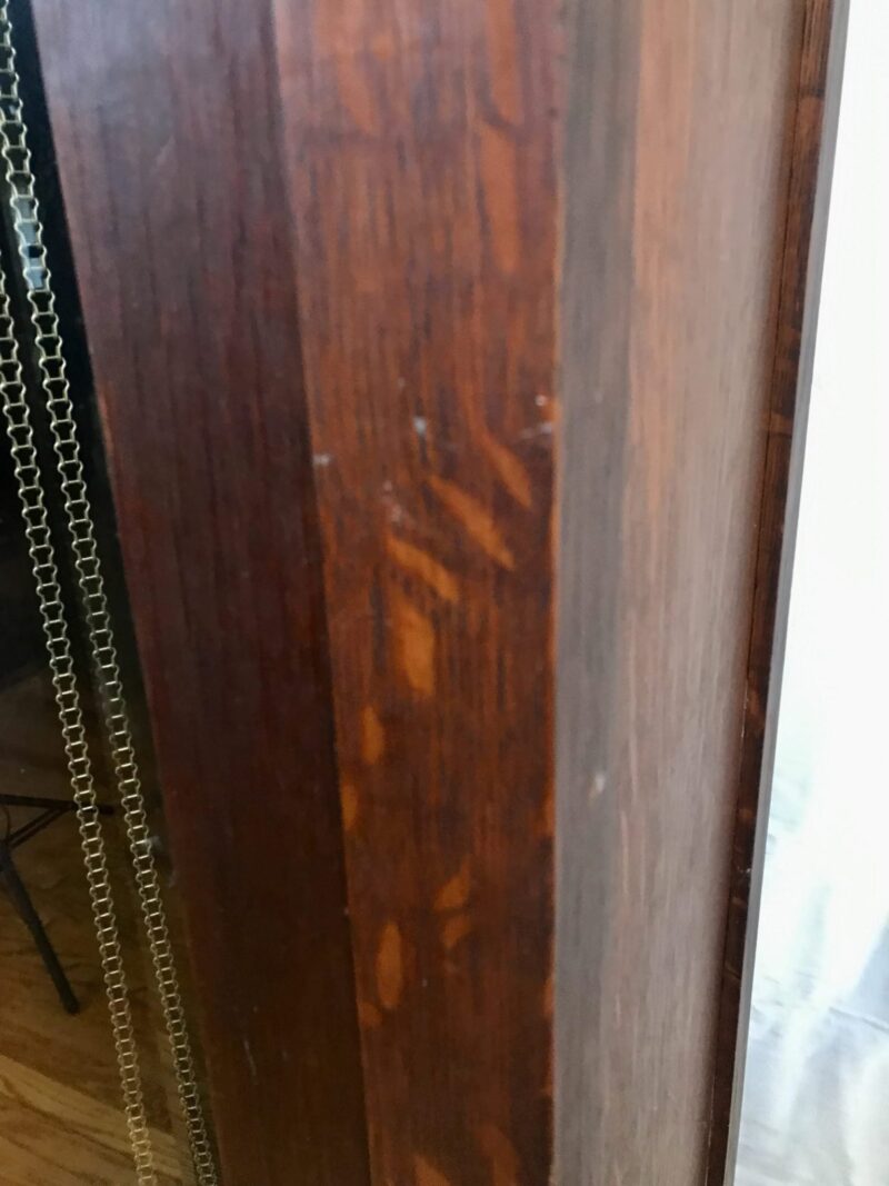 Antique "Colonial"  ARTS and CRAFTS   GRANFATHER CLOCK   W5738 - Image 31