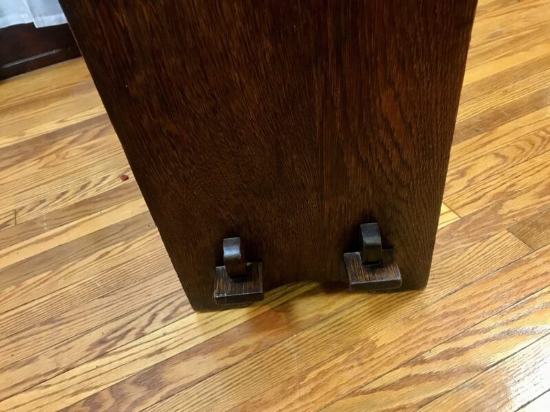 Superb Antique GUSTAV STICKLEY   Two Door Bookcase with keys thru tenon construction   W7465 - Image 33