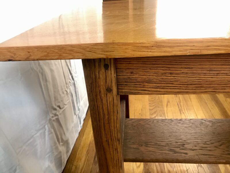 Early LWG STICKLEY TABLE   Circa 1910   W6044 - Image 20