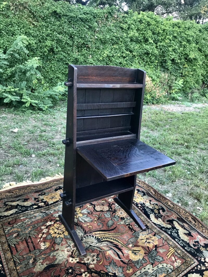 Antique GUSTAV STICKLEY CHALET Drop Front Desk - W7500 - Image 11