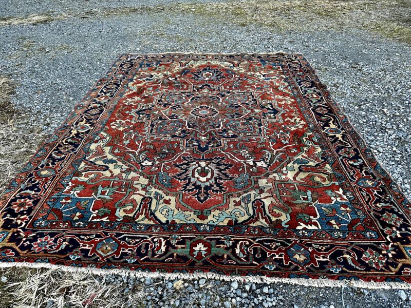 SUPERB Vintage Karastan Rug in Persian Kerman Design - 9 x 12