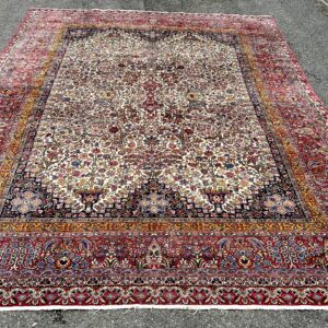 SUPERB Vintage Karastan Rug in Persian Kerman Design - 9 x 12