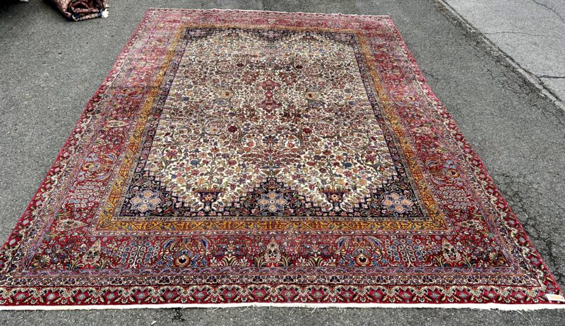 SUPERB Vintage Karastan Rug in Persian Kerman Design - 9 x 12 - Image 18