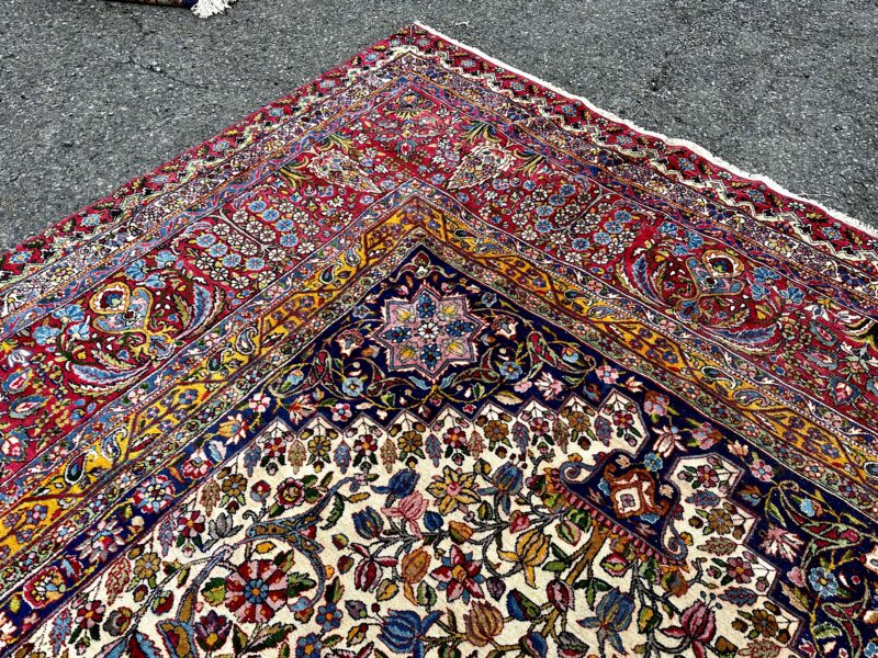 SUPERB Vintage Karastan Rug in Persian Kerman Design - 9 x 12 - Image 13