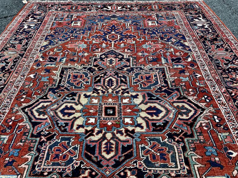 Antique Persian Heriz Rug - RR8000 - Image 23