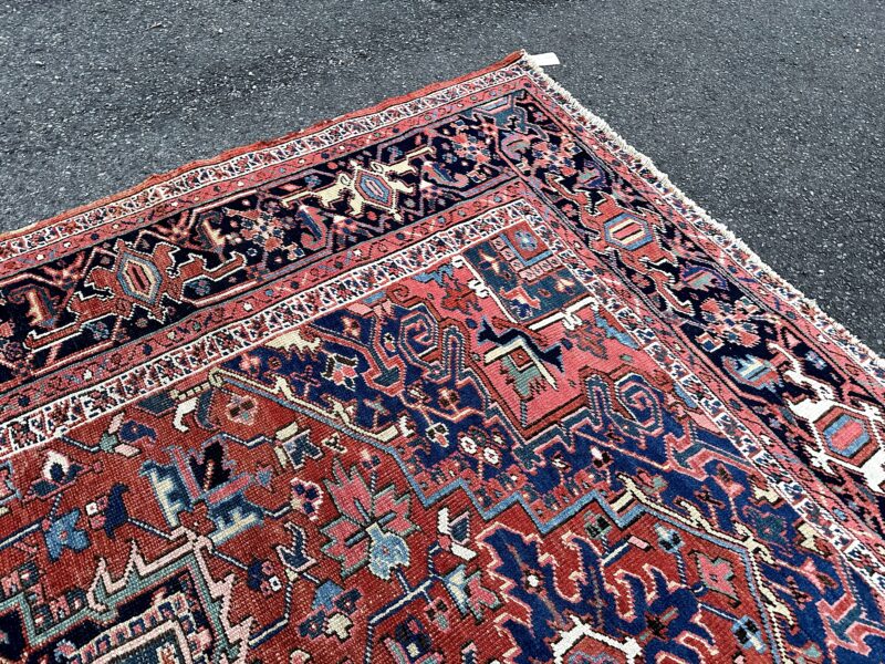 Antique Persian Heriz Rug - RR8000 - Image 20
