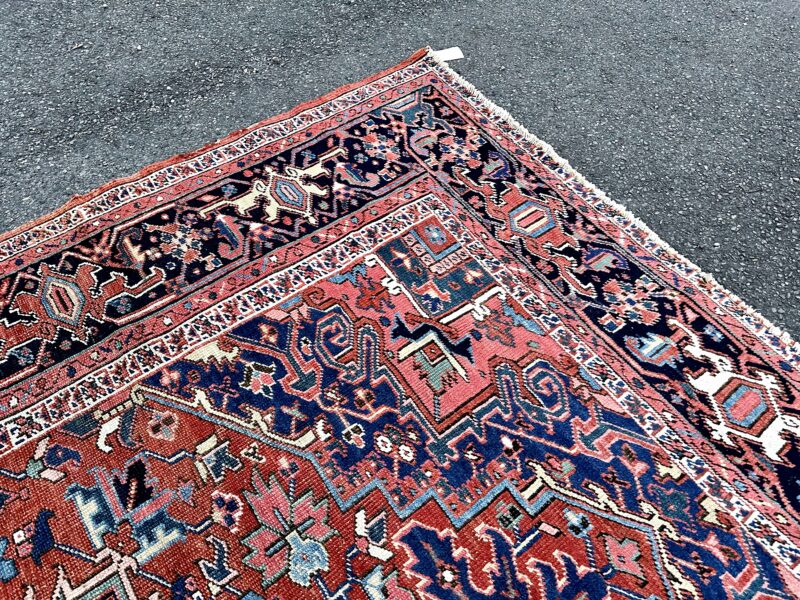 Antique Persian Heriz Rug - RR8000 - Image 16
