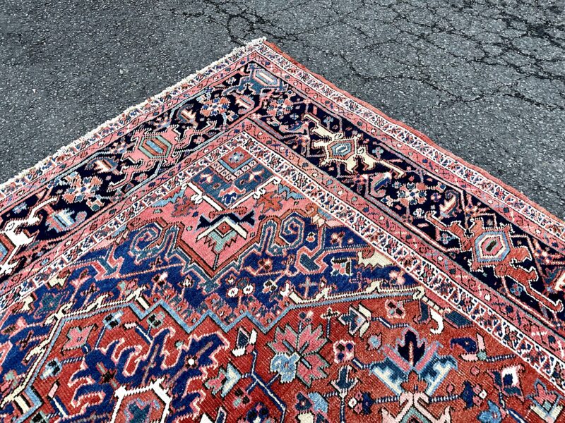 Antique Persian Heriz Rug - RR8000 - Image 15
