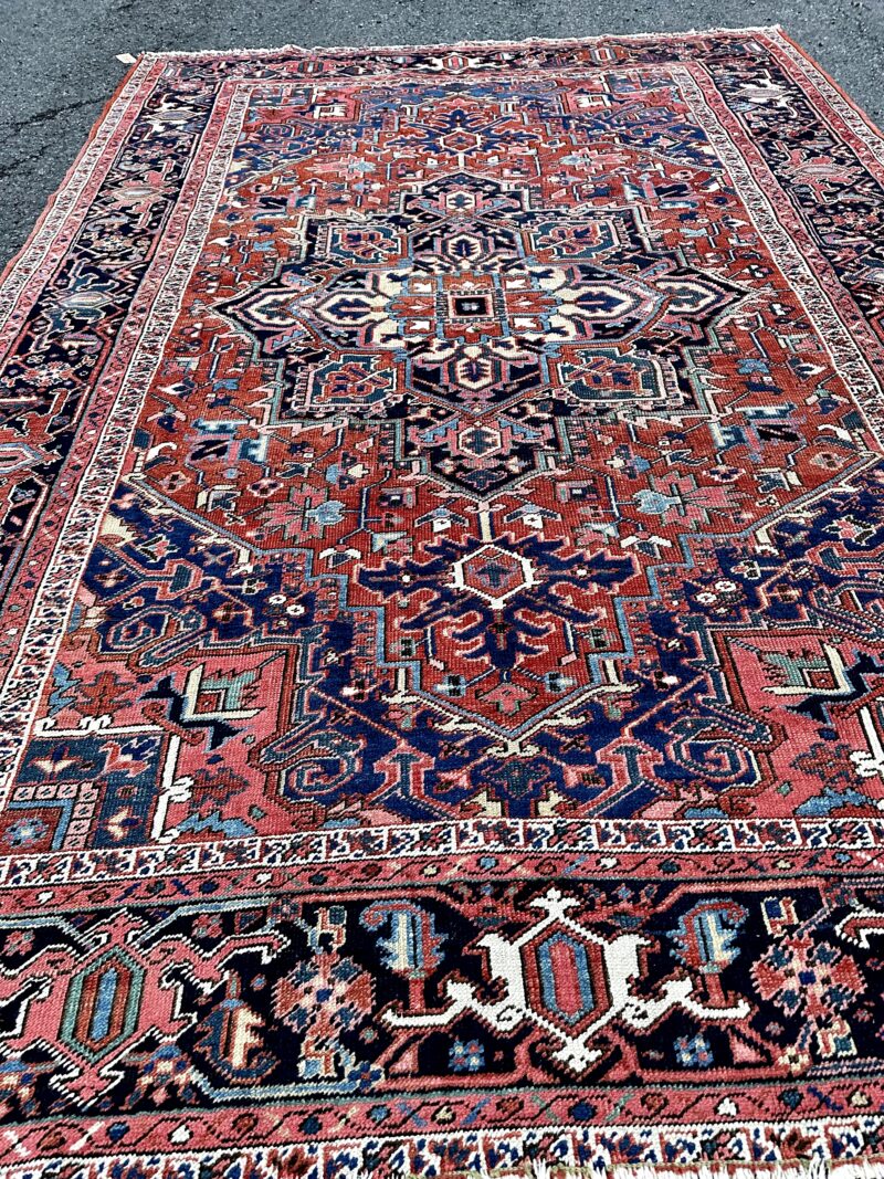 Antique Persian Heriz Rug - RR8000 - Image 12