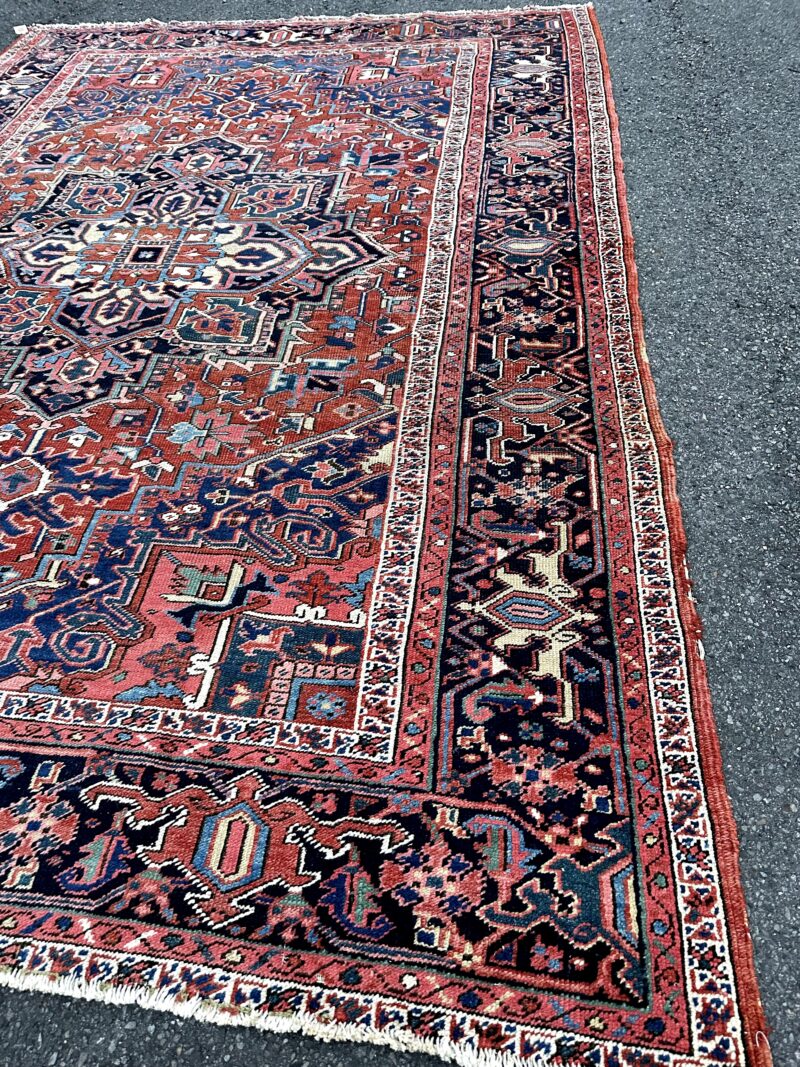 Antique Persian Heriz Rug - RR8000 - Image 11