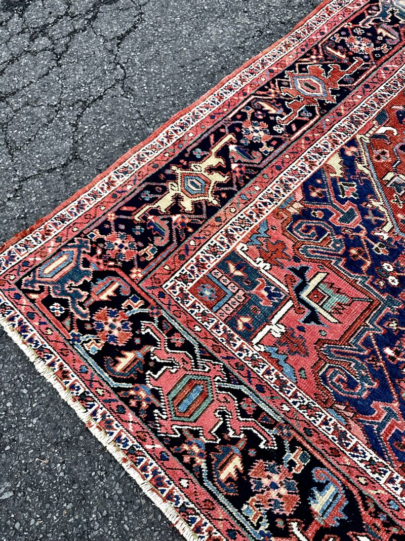 Antique Persian Heriz Rug - RR8000 - Image 7