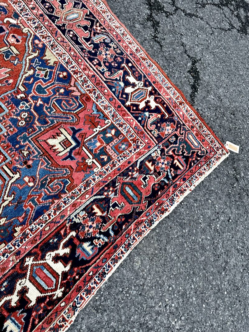 Antique Persian Heriz Rug - RR8000 - Image 5