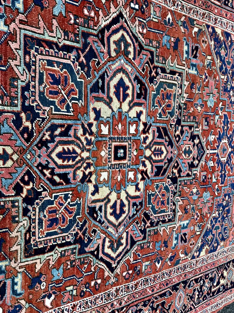 Antique Persian Heriz Rug - RR8000 - Image 4