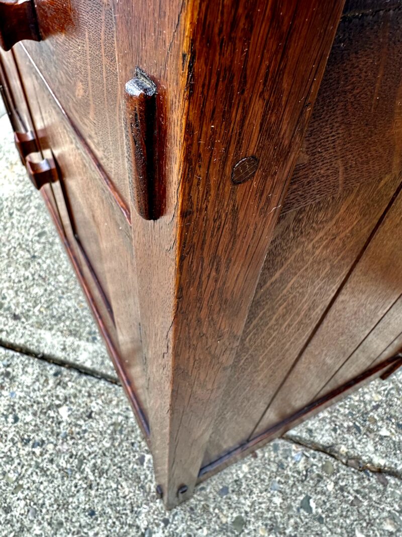 SUPERB Quality Gustav Stickley Dresser with Mirror circa 1901 - Image 7