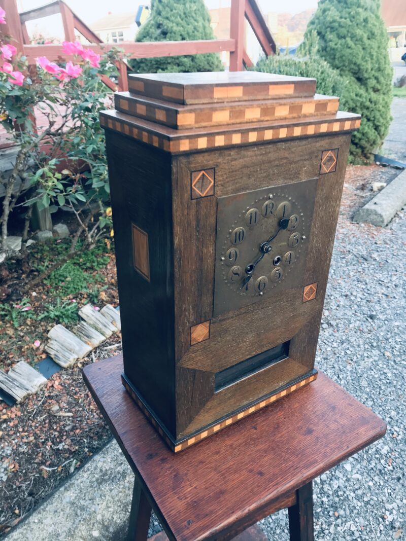 Antique Arts & Crafts Clock - Image 2