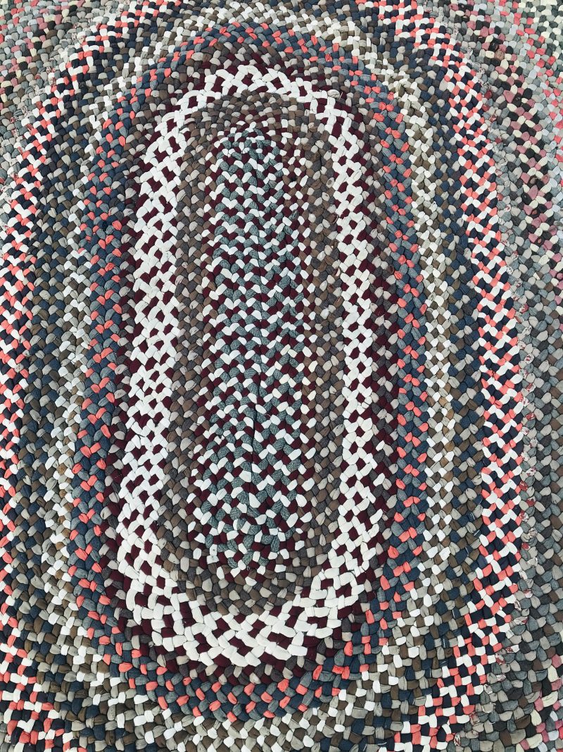 Vintage Braided Rug. RR3456 - Image 4