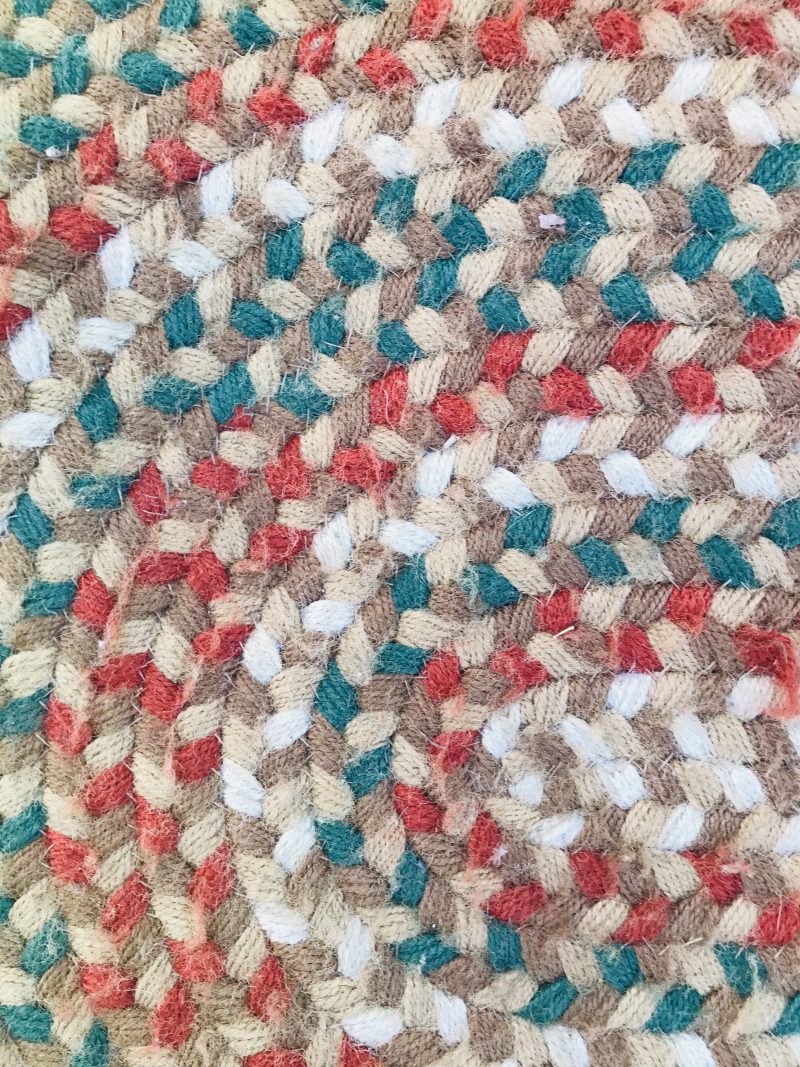 Vintage Braided Rug. RR4038 - Image 2