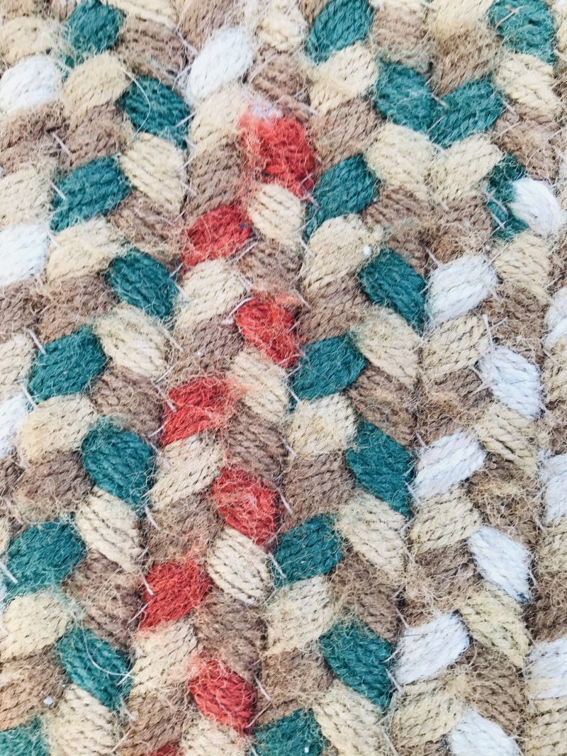 Vintage Braided Rug. RR4038 - Image 4