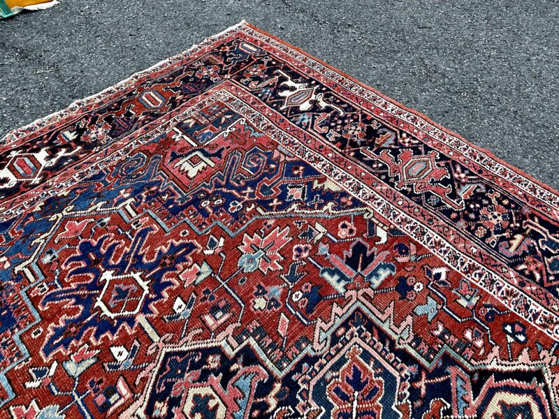 Antique Persian Heriz Rug - RR8000 - Image 2