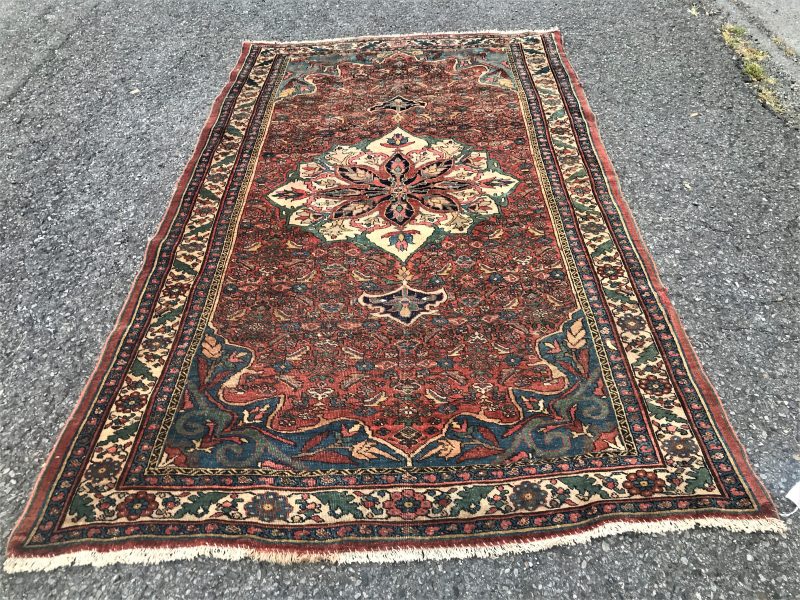 RR4576 Antique Persian Bidjar