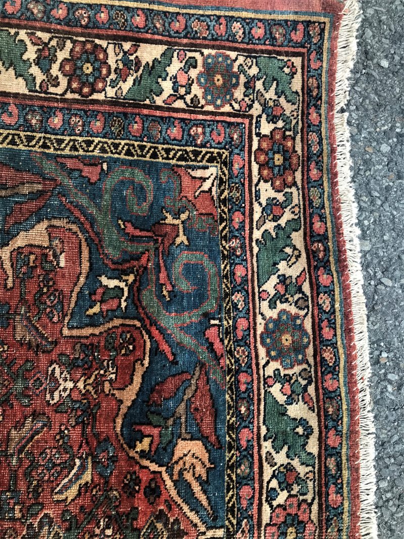 RR4576 Antique Persian Bidjar - Image 3