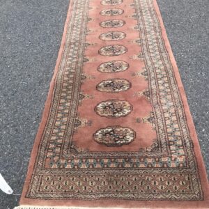Vintage Handmade Pakistani Bokara Runner - RR4771