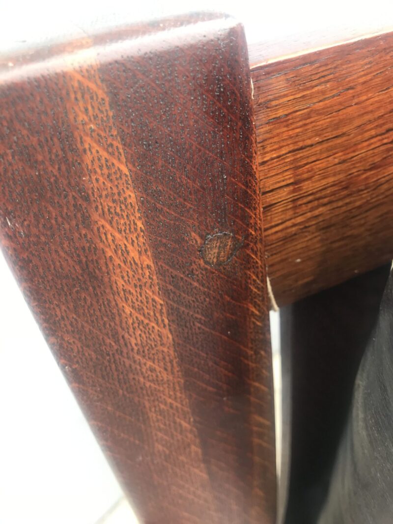 W1696 Superb and VERY Special L&G Stickley Settle with Bent Back Slats - Image 14