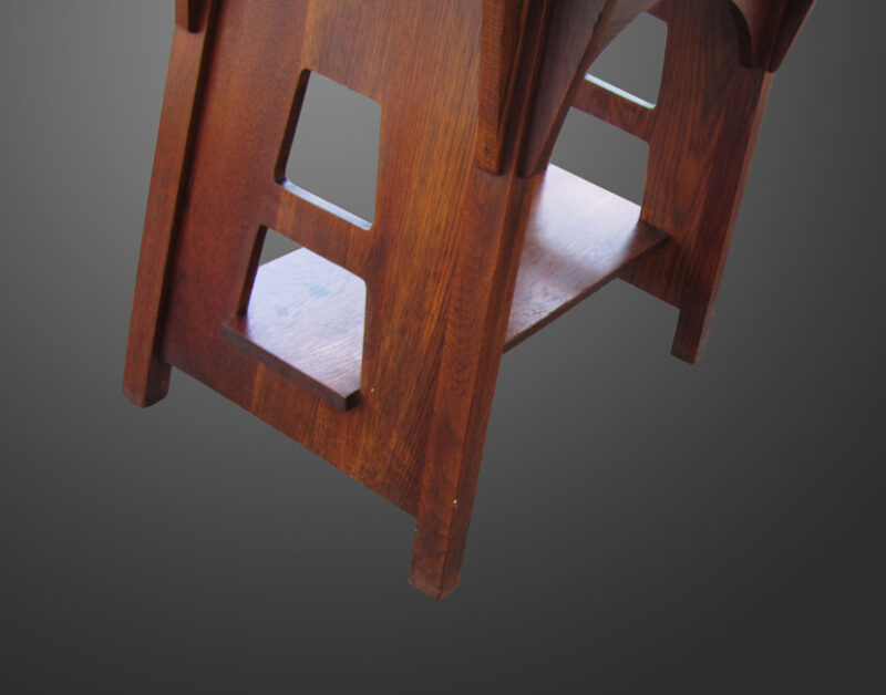Limbert Oval Table with Cutout W1826 - Image 7
