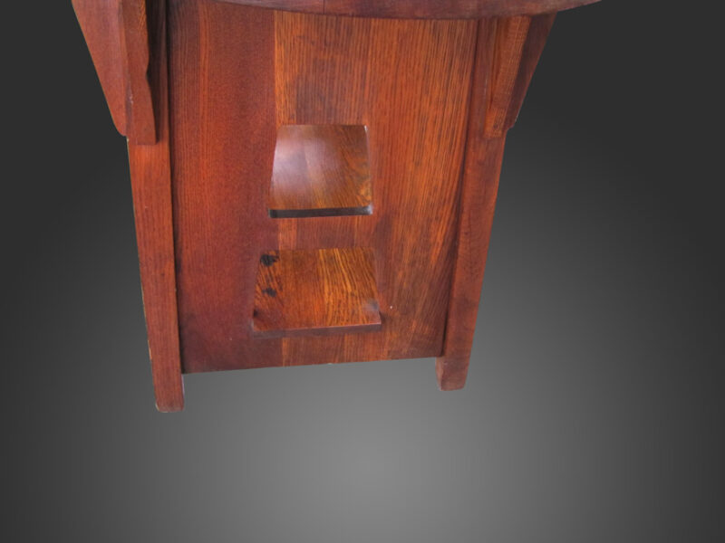 Limbert Oval Table with Cutout W1826 - Image 4