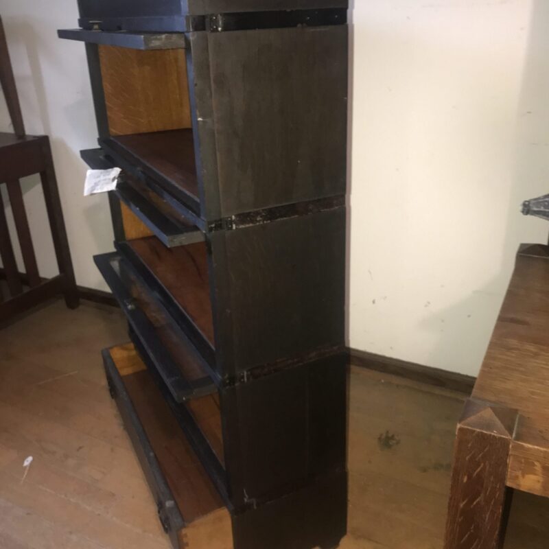 Antique Arts and Crafts Mission Bookcase Unit W2794 - Image 14