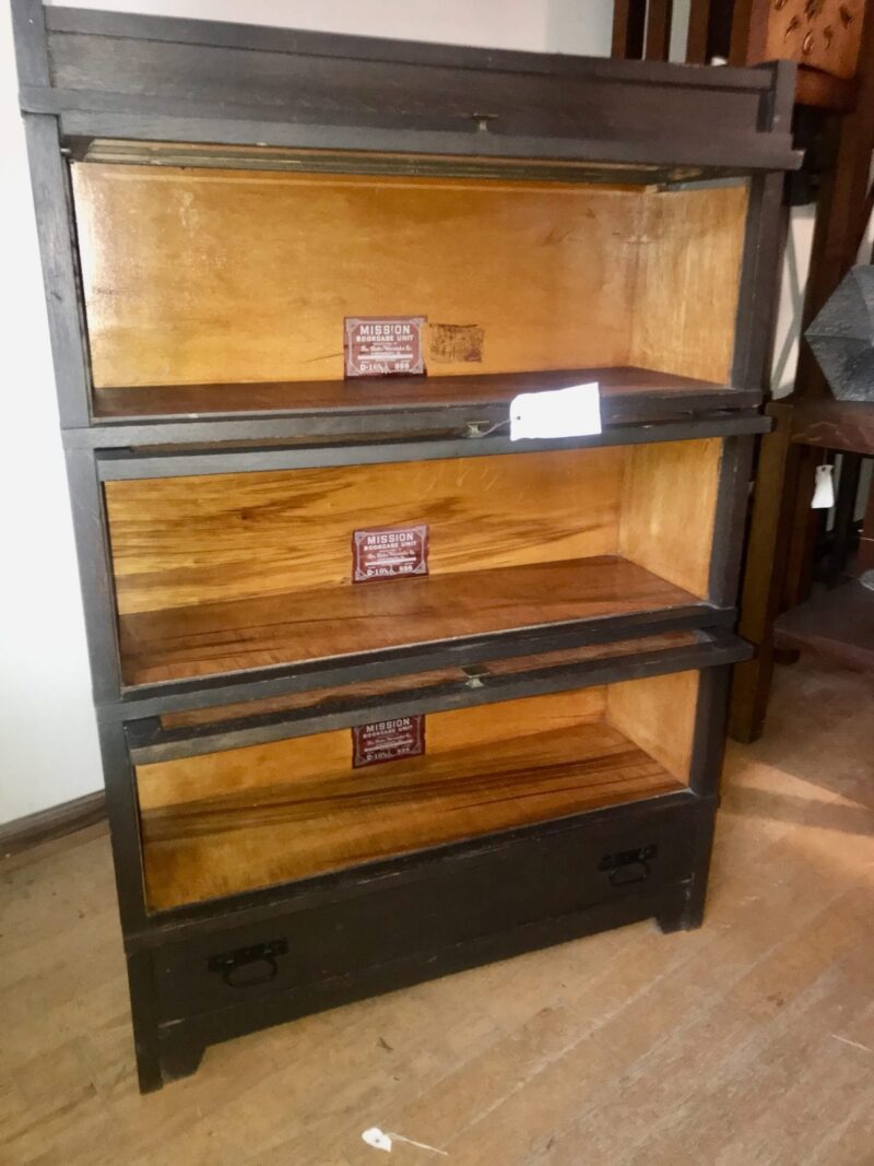 Antique Arts and Crafts Mission Bookcase Unit W2794 - Image 6