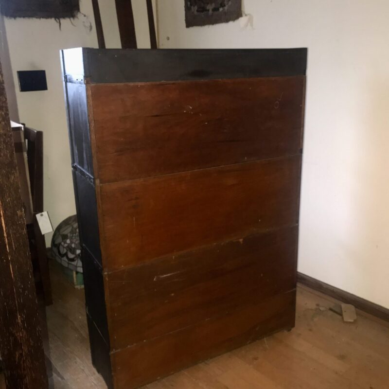 Antique Arts and Crafts Mission Bookcase Unit W2794 - Image 4
