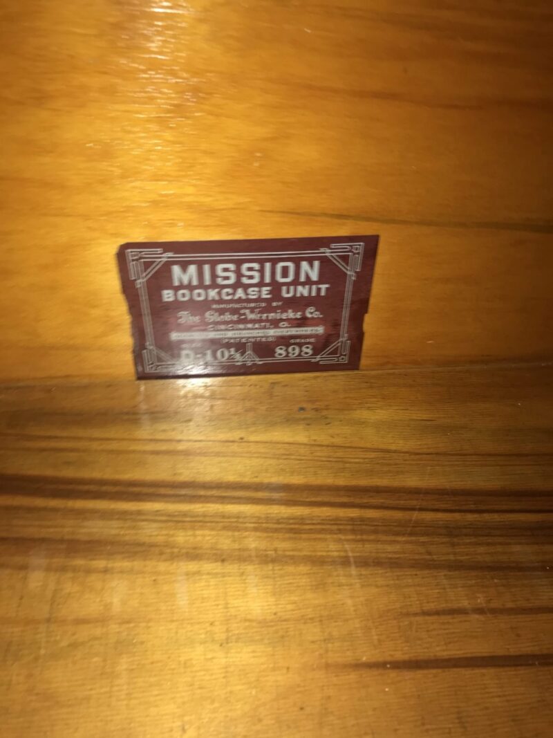 Antique Arts and Crafts Mission Bookcase Unit W2794 - Image 19