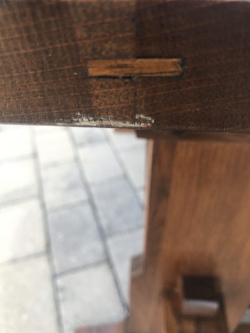 SUPERB L&G Stickley Trestle Library Table W3000 - Image 17