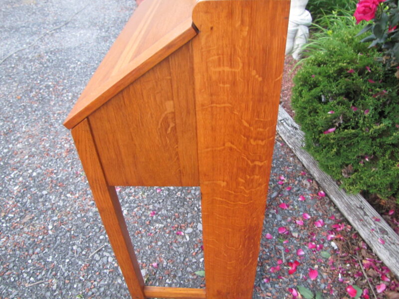 Superb Antique Limbert Drop Front Desk Stickley Era w3078 - Image 13